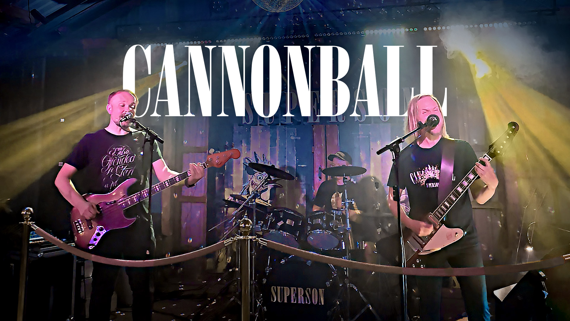 Cannonball live YouTube thumbnail