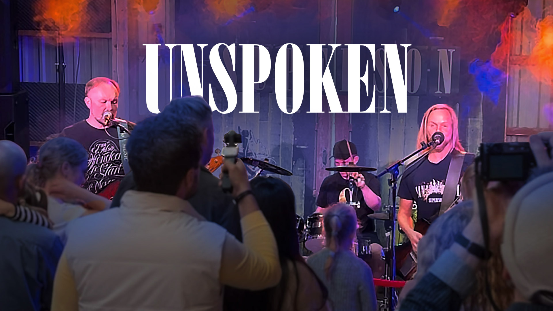 Unspoken live YouTube thumbnail